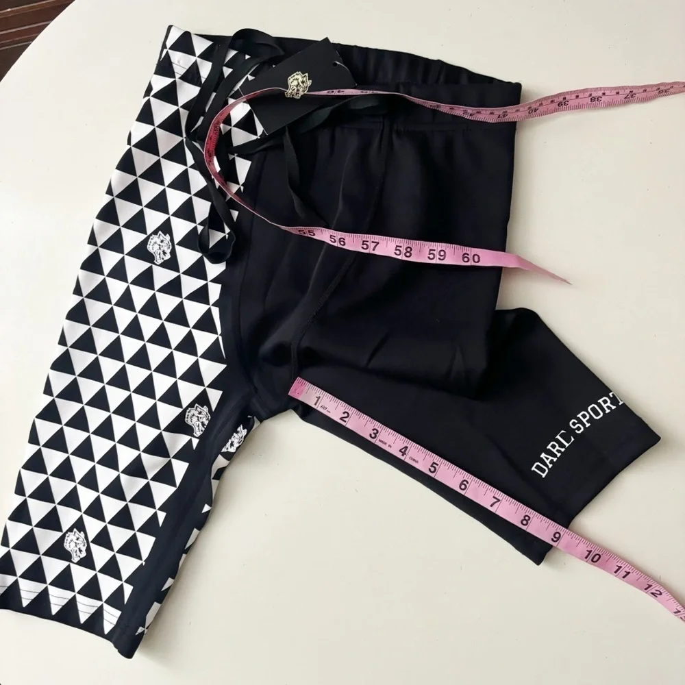 Darc Sport Men’s 9” Mana Spandex Shorts Size Small New Black